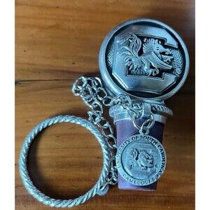 Pewter South Carolina Gamecocks Wine Stopper